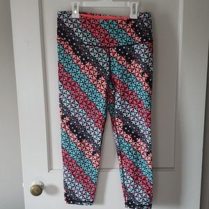 VSX Sport Multi Color Capri Leggings